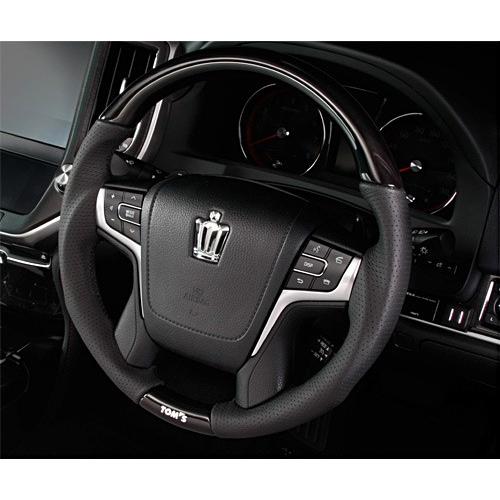 TOM'S（トムス） ステアリング クラウンアスリート 純正近似本木目