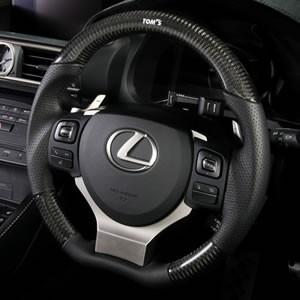 TOM'S（トムス） ステアリング レクサス NX リアルカーボン&パンチング