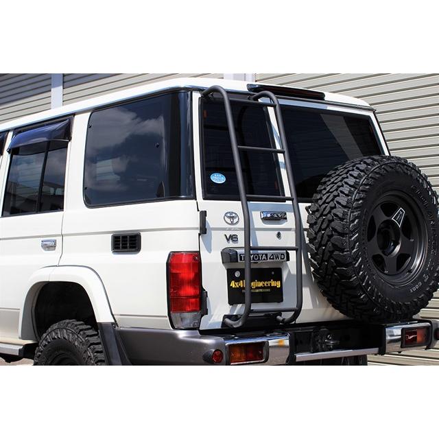 4×4エンジニアリング 4x4 リアラダー /艶消しブラック塗装