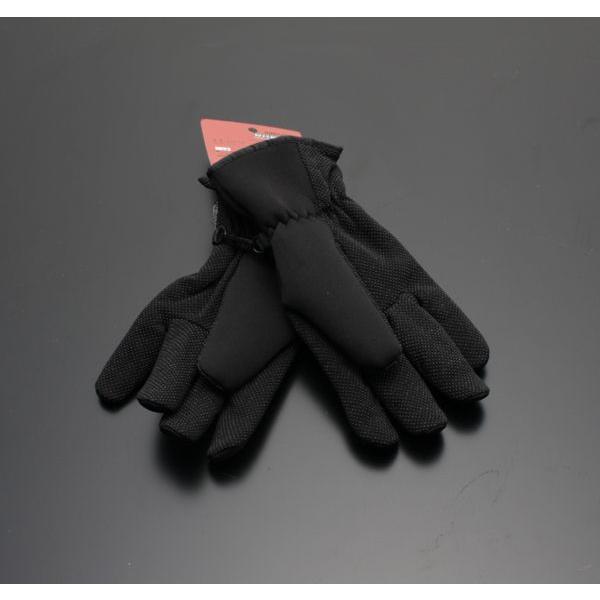 通常便】 軽量温暖 ウィンター グローブ ブラック バイク 防寒 手袋