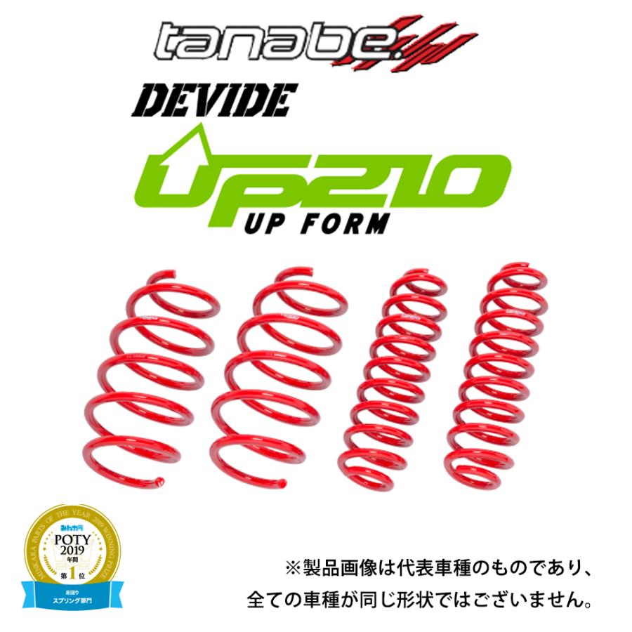 TANABE（タナベ） ダウンサス DEVIDE UP210 1台分 ハリアー ZSU65W 3ZR