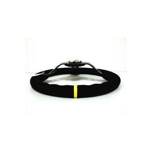 バックスキン 80mmディープコーン ステアリング 35パイ (1011) : エス
