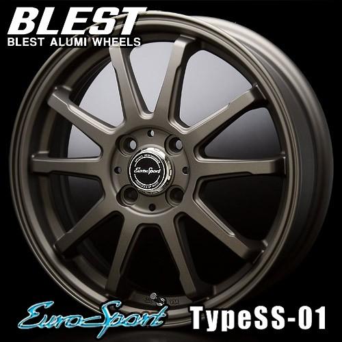 Blest ブレスト ユーロスポーツ タイプ Ss 01 アルミホイール 1本 16x6 0 48 100 4穴 マットブロンズ Eurosport Type Ss 01 16インチ st エスクリエイト 通販 Yahoo ショッピング