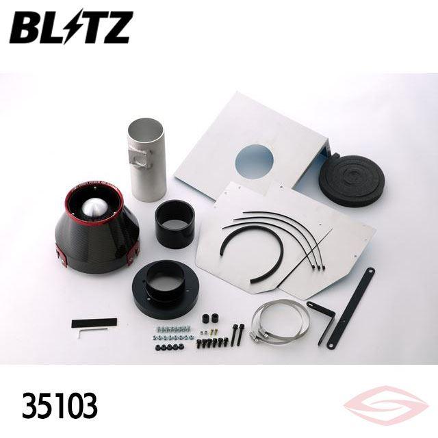rx-8 ブリッツ エアクリ BLITZ（ブリッツ） カーボンパワー エアクリーナー RX-8 SE3P マツダ