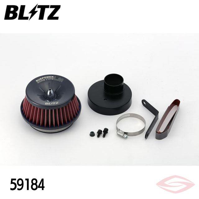 BLITZ（ブリッツ） サスパワーLMレッド エアクリーナー ムーヴ L175S 