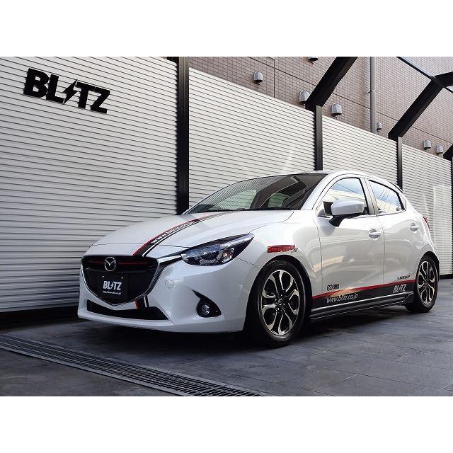 に*う様 MAZDAデミオDJ5ブリッツ、ＺZRサスペンションキット よろしくお BLITZ（ブリッツ） DAMPER ZZ-R 92345 マツダ DJ系 デミオ (4WD) 車高