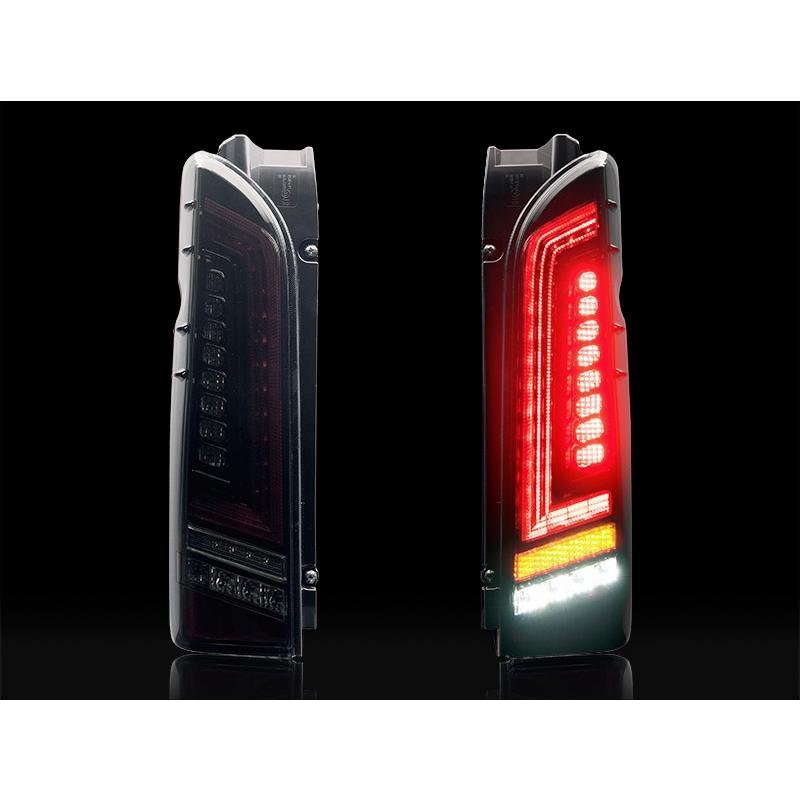 415 コブラ ライトセーバー プレステージ フル LED テール ランプ  3色設定 COBRA ハイエース 200系 1型〜7型 Eマーク取得｜screate｜06