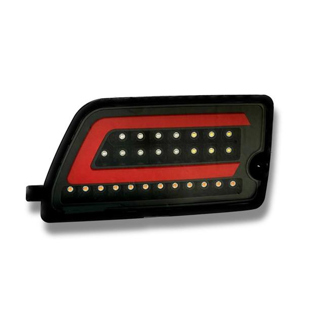 クリアワールド LED テールランプ インナーBK / レッドバー ( アトレー