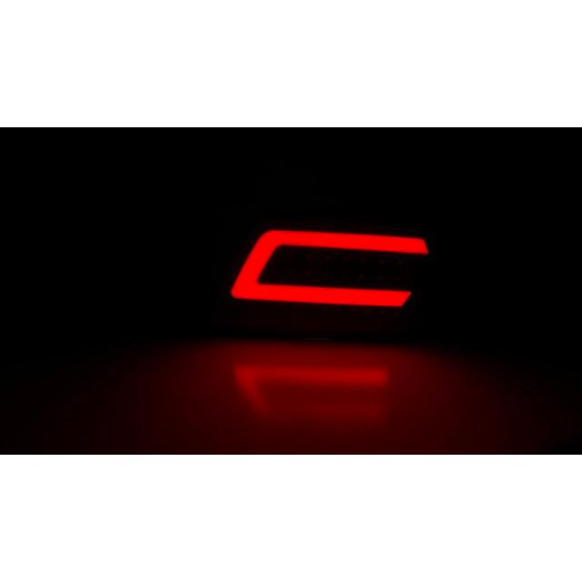 クリアワールド LED テールランプ インナーBK / レッドバー ( アトレー