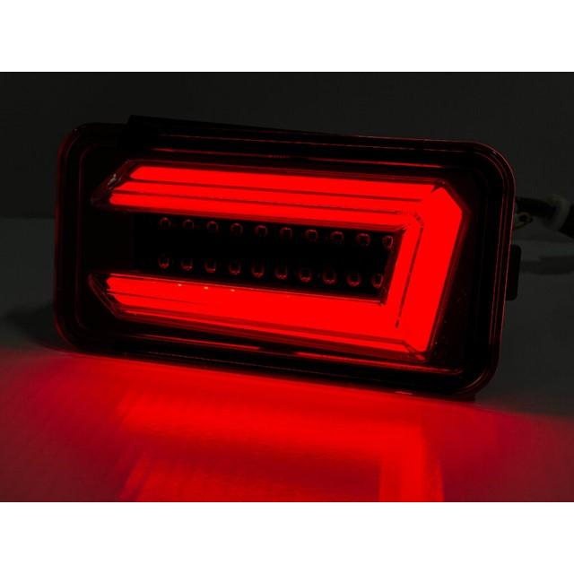 クリアワールド LED テールランプ インナーBK / レッドバー ( スーパー