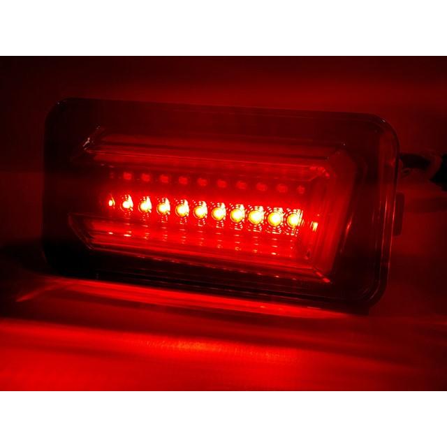 LED テールライト 右　レッド/クリア Amazon | クリアワールド(ClearWorld)チューブデュアルLEDテールランプ