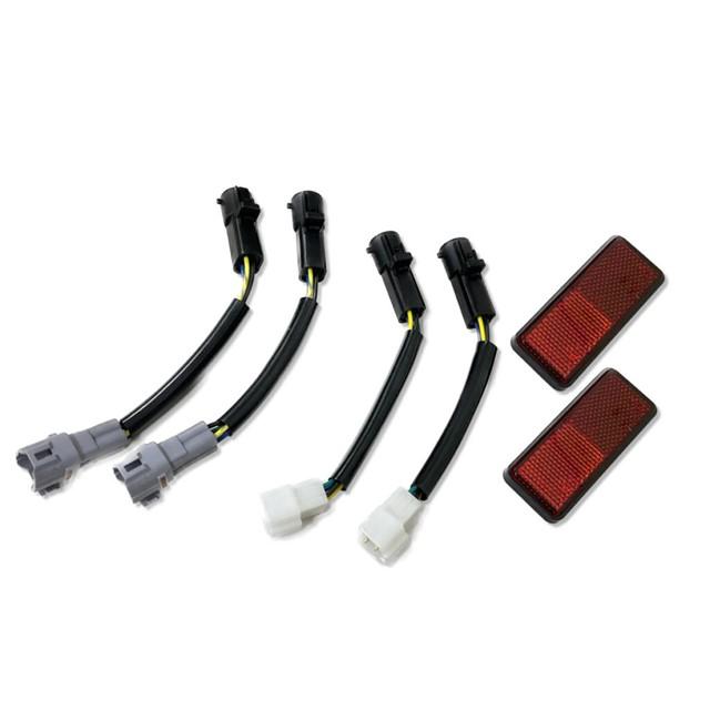 クリアワールド LED テールランプ インナーBK / レッドバー ( スーパー