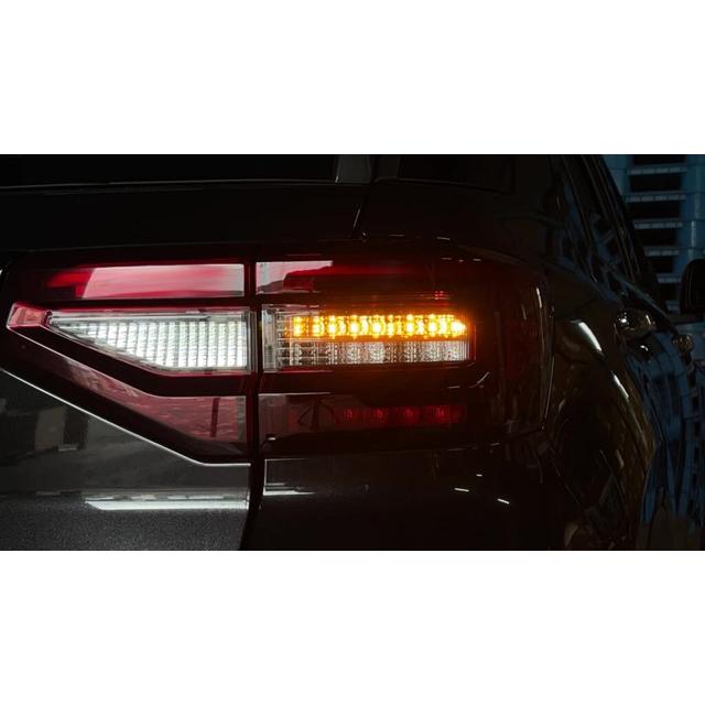 LED テールライト 右　レッド/クリア Amazon | クリアワールド(ClearWorld)チューブデュアルLEDテールランプ