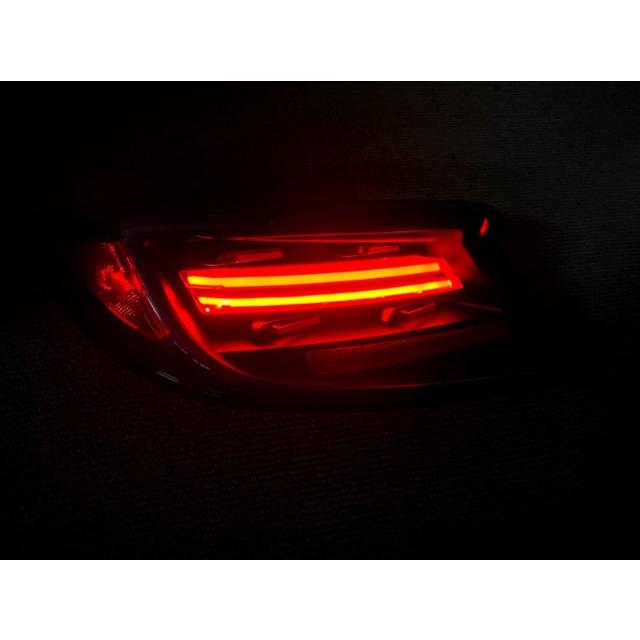 GR86 LEDテールランプ 赤/クリア ZN8 GR86 ZD8 BRZ ファイバーLEDテールランプ クリスタルアイ