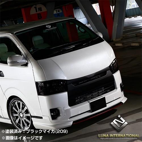 FEGGARI ハイエース 200系 デビル ボンネット パネル 未塗装 エアロ バッドフェイス フェガーリ ルナ インターナショナル |  | 04