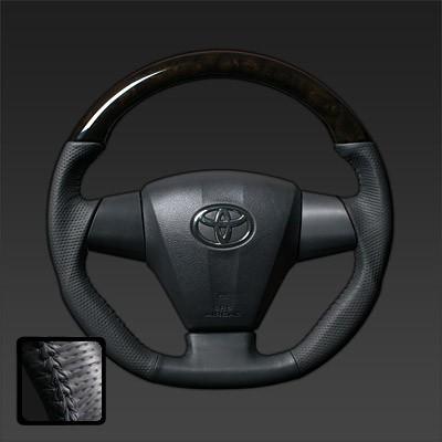 ウッド製 3本スポーク ステアリング 本体 REAL ステアリング ノア・ヴォクシー 70系 後期 3本スポーク車 ウッド