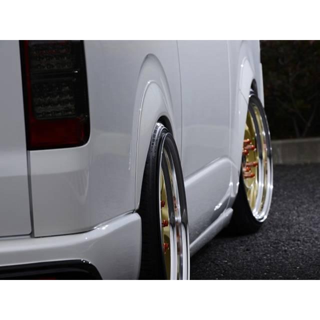 ハイエース 200系 CRS ESSEX オーバーフェンダー CRS essex オーバーフェンダー(25mm) 209(ブラック) ハイエース200系