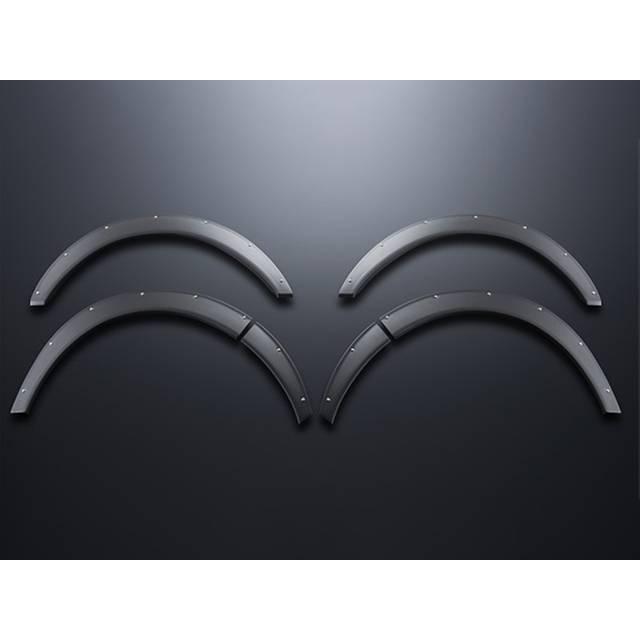 CRS essex オーバーフェンダー(25mm) 209(ブラック) ハイエース200系