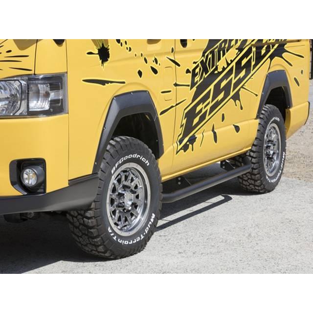 200系　ハイエース　CRS オーバーフェンダー(25mm) 070 CRS EXTREME オーバーフェンダー(25mm) 未塗装 ハイエース200系 / CRS