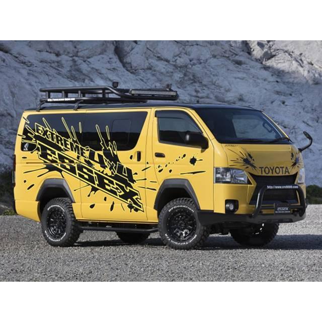 CRS EXTREME オーバーフェンダー(25mm) 070 ハイエース200系 / CRS
