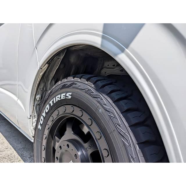 値下げ　CRS リーガルフェンダー CRS essex リーガルフェンダーVer2 未塗装 ハイエース200系 / CRS