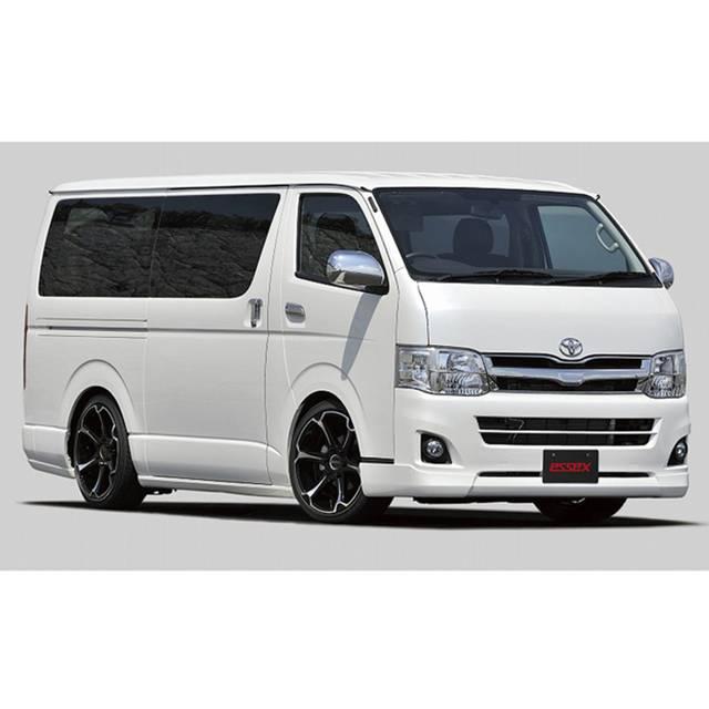 CRS essex フロントリップスポイラー Ver.3 ABS 070 ハイエース200系