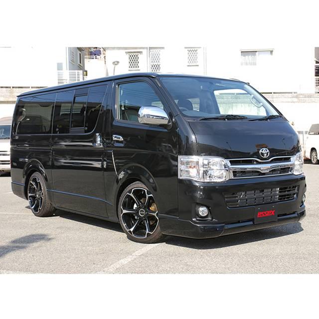 CRS essex フロントリップスポイラー Ver.3 ABS 070 ハイエース200系