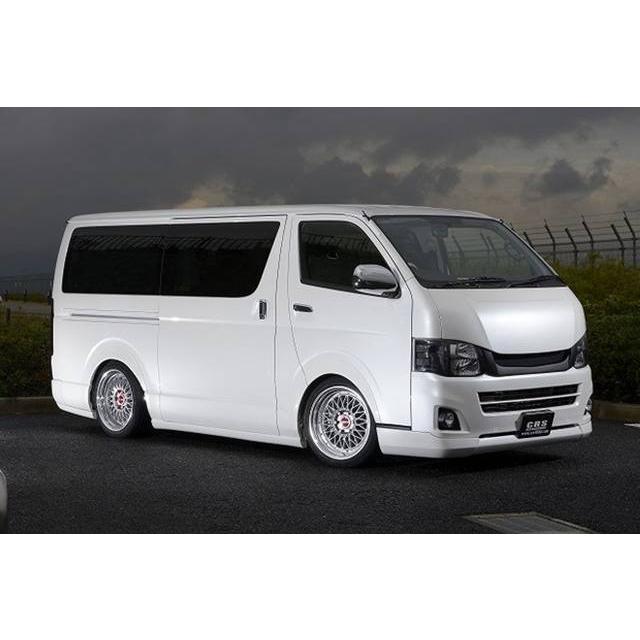 CRS essex フロントリップスポイラー Ver.3 ABS 未塗装 ハイエース200