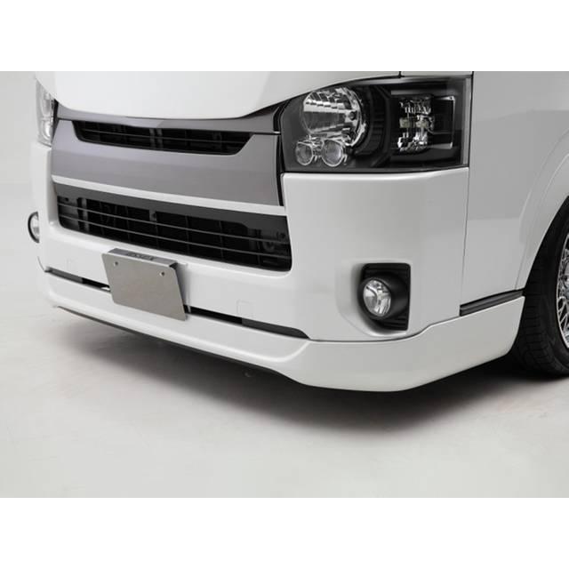 CRS エセックス　フロントリップスポイラーＶer4 070 CRS essex フロントリップスポイラー Ver.4 ABS 未塗装 ハイエース200