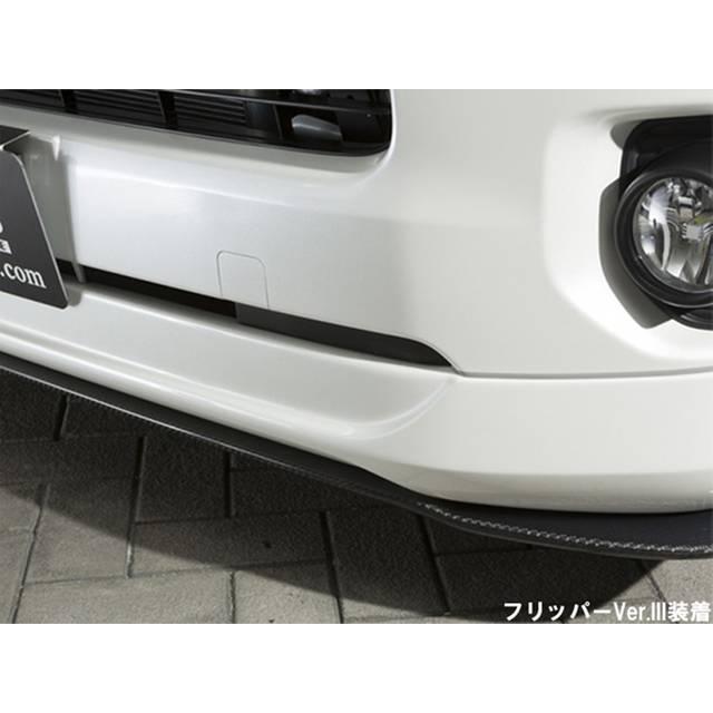 CRS essex フロントリップスポイラー Ver.4 ABS 未塗装 ハイエース200