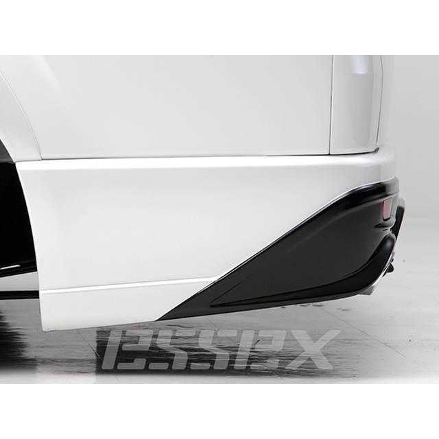 CRS QUATTRO ナロー用 リアバンパー ABS製 070&BK ハイエース200系