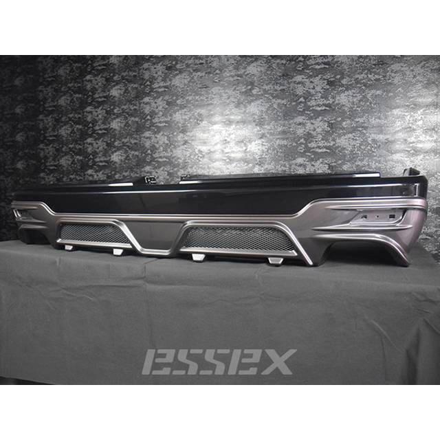 CRS QUATTRO ナロー用 リアバンパー ABS製 070&BK ハイエース200系