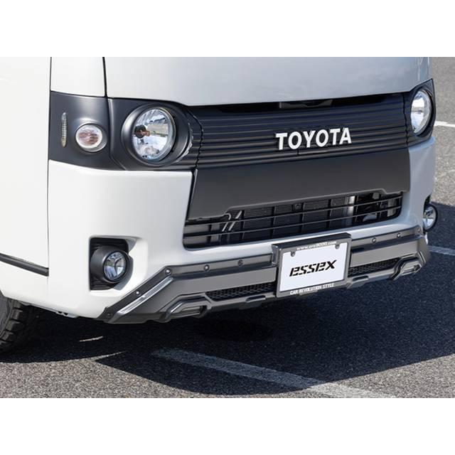 CRS essex ナロー用 フロントバンパーガード カーボン ハイエース200系