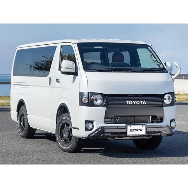 CRS essex ナロー用 フロントバンパーガード カーボン ハイエース200系
