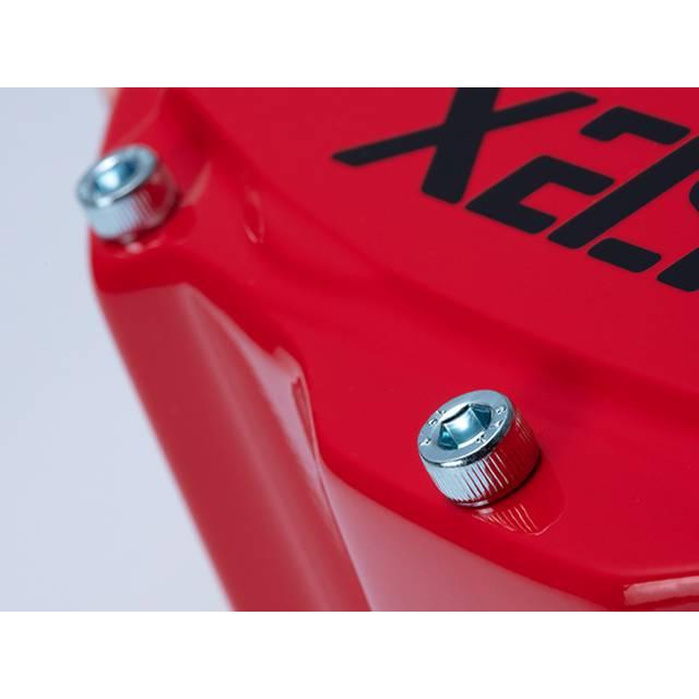 CRS essex NewキャリパーカバーVer.1 レッドベース/ブラックレター