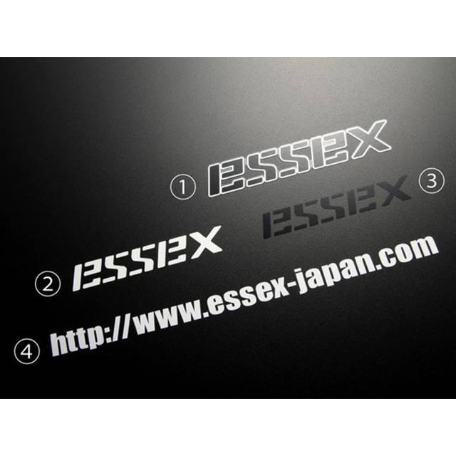 CRS essex ステッカー(ブラック) 105×17mm【SG-NP】 / CRS : エス