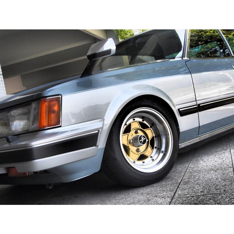 COLIN PROJECT フォーカスレーシングファイブ ホイール1本 14 x 8.0J