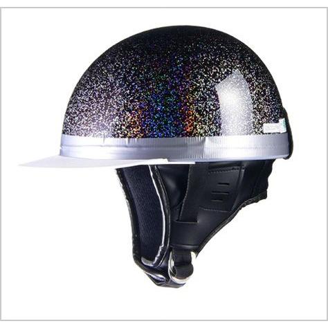 リード工業】 HARVE HS-501 コルクハーフヘルメット ダークパープル