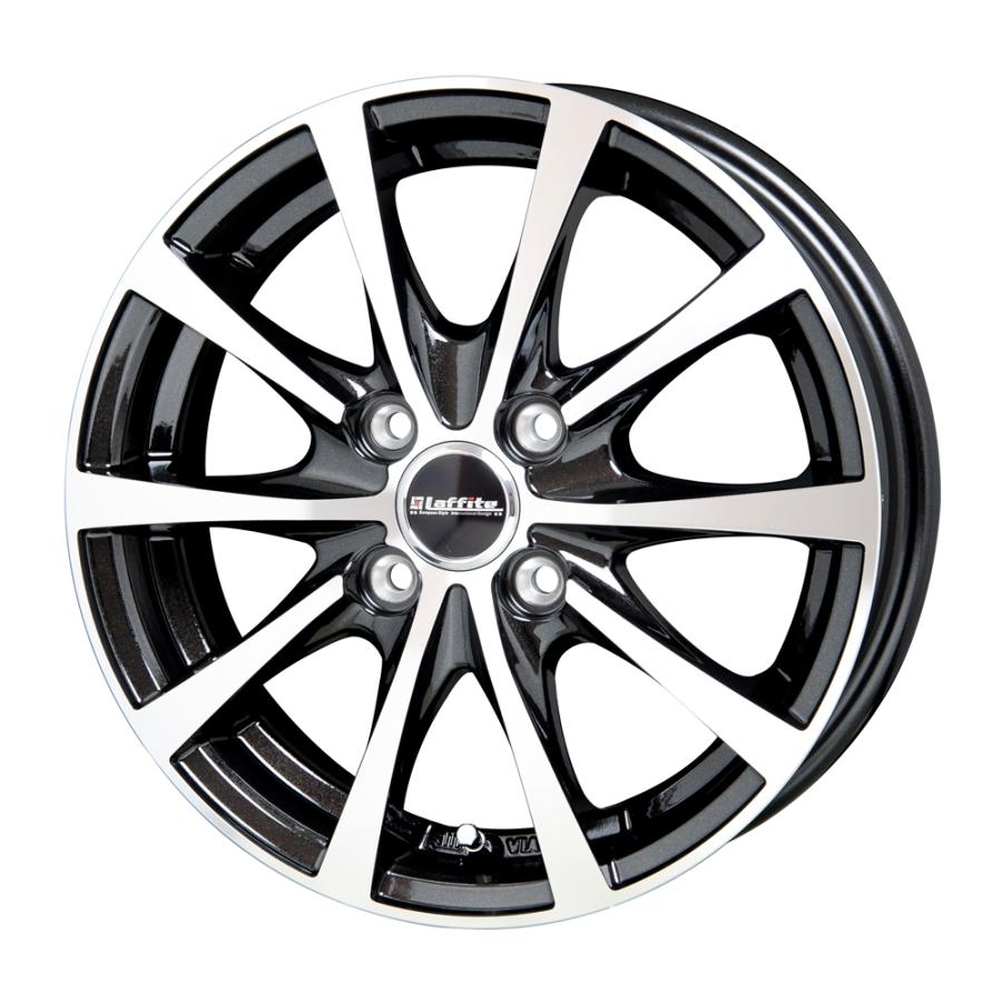 ラフィット LE-03 アルミホイール 4本セット 16x5.0 +45 100 4H 