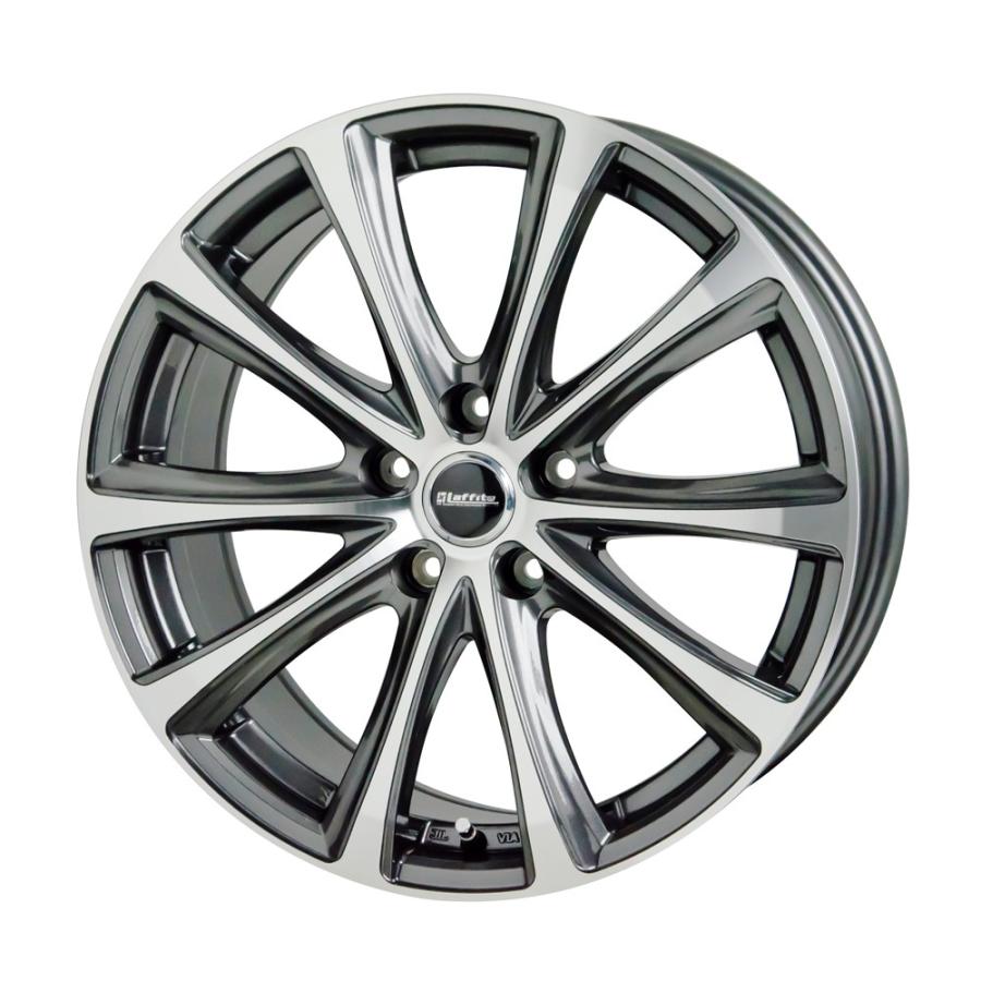 ラフィット Le 04 アルミホイール 1本 16x6 5 53 114 3 5h ガンメタリック ポリッシュ 16インチ Laffite Le 04 Le04 Hblh エスクリエイト 通販 Yahoo ショッピング