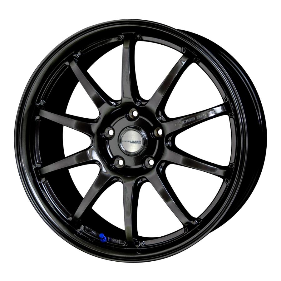 クロススピード CR10 アルミホイール 4本セット 18x7.5 +53 100 5H 