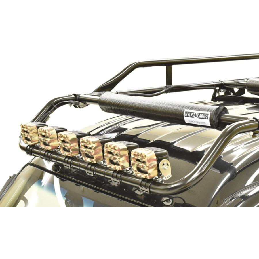 ハイゼットカーゴ LEDバーライト ルーフラックセット