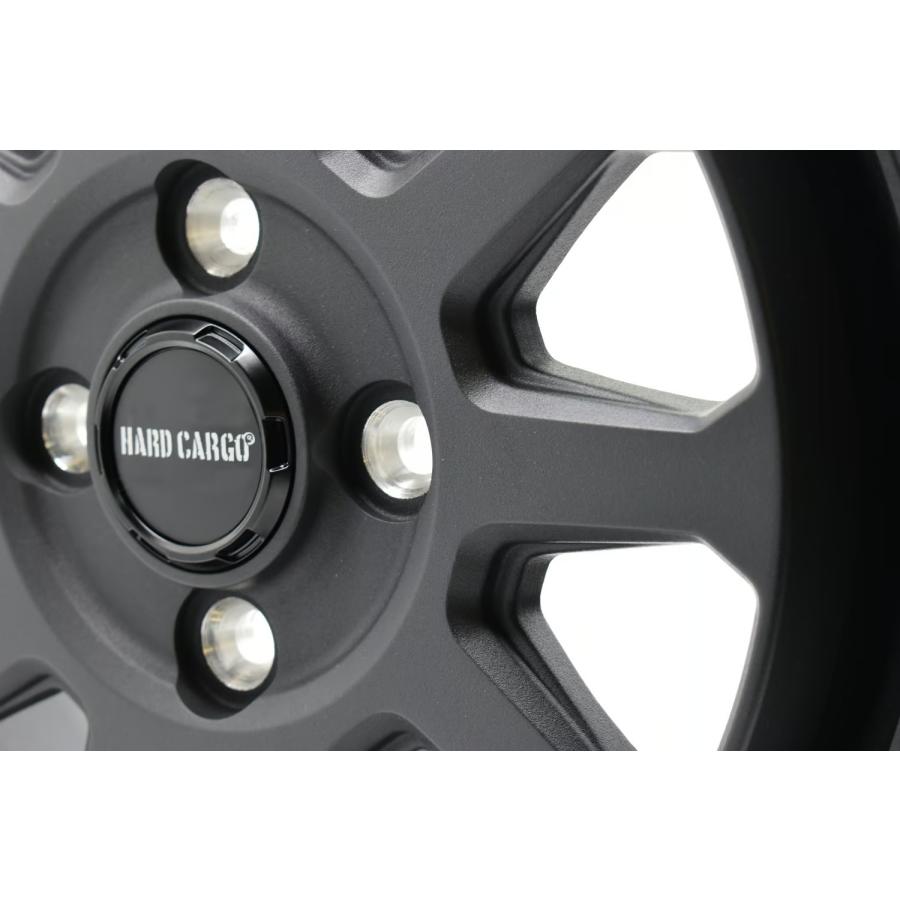 ハードカーゴ RANGER × PARADA PA03 タイヤホイール4本セット ショットブラック ダイハツ スズキ ホンダ  HC-RAPP4-BK | HARD CARGO | 02