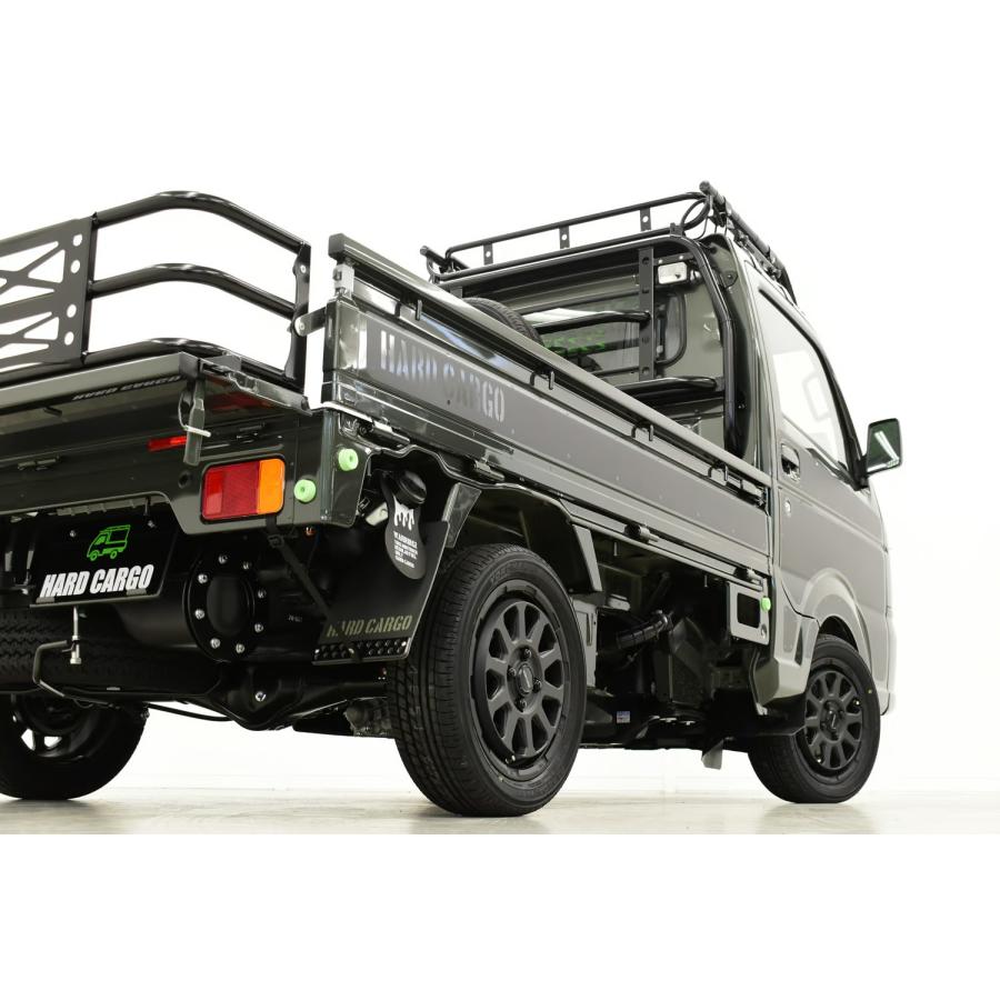 ハードカーゴ RANGER × PARADA PA03 タイヤホイール4本セット ショットブラック ダイハツ スズキ ホンダ  HC-RAPP4-BK | HARD CARGO | 05