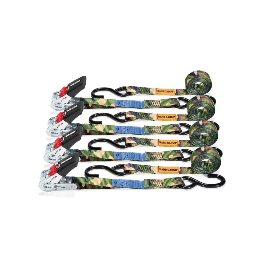HARD CARGO（ハードカーゴ） ラチェットタイダウン 4本セット 軽