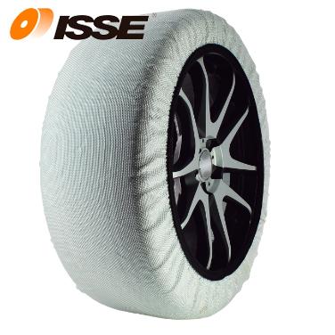 イッセ　スノーソックス　布製タイヤチェーン　ISSE　正規輸入品　チェーン規制対応　14インチ対応　65R14　155　58　サイズ　スーパーモデル　Safety