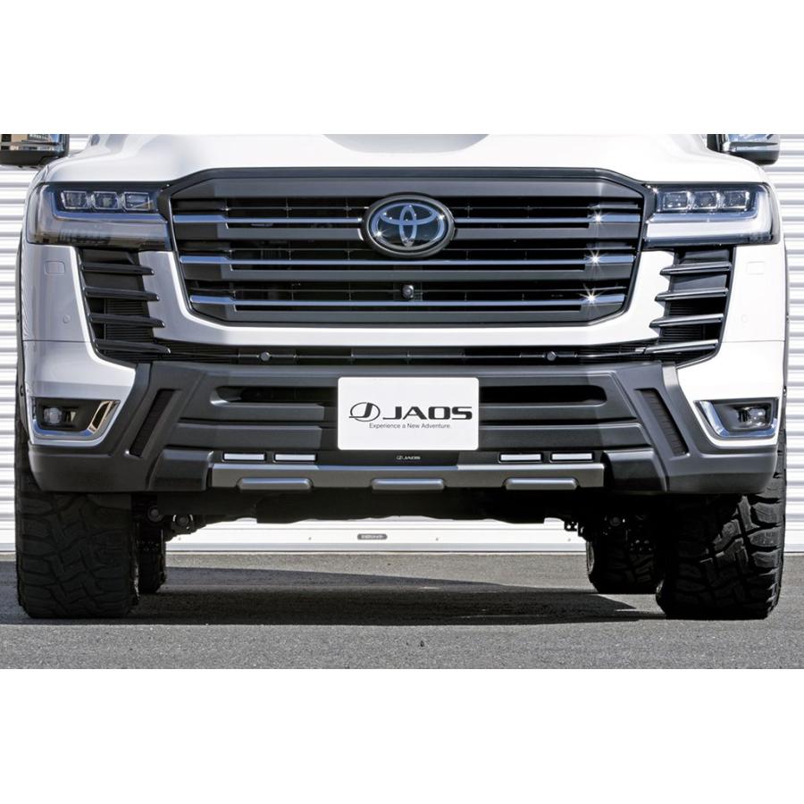 JAOS（ジャオス） フロントバンパーガード 塗装品 マットブラック