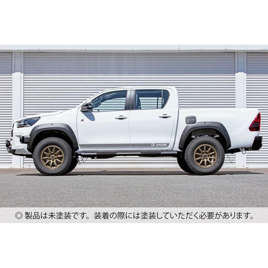 JAOS（ジャオス） フェンダーガーニッシュ type-X 未塗装品