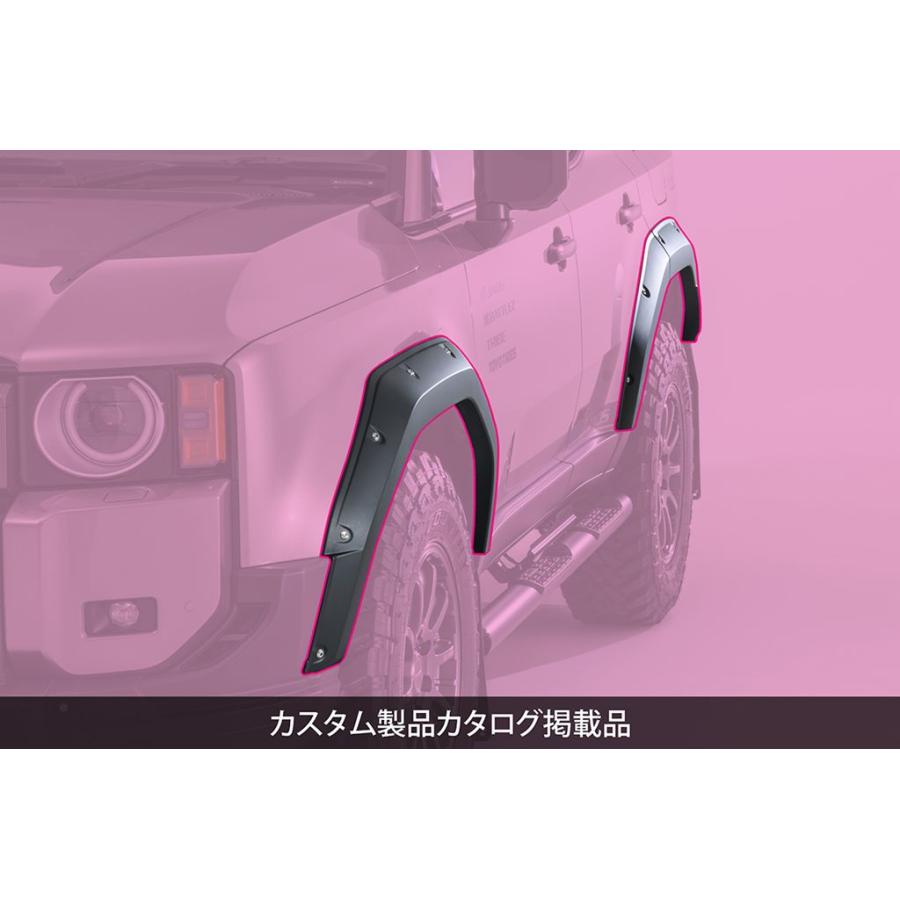 JAOS フェンダーガーニッシュ type-X 塗装品 マットブラック