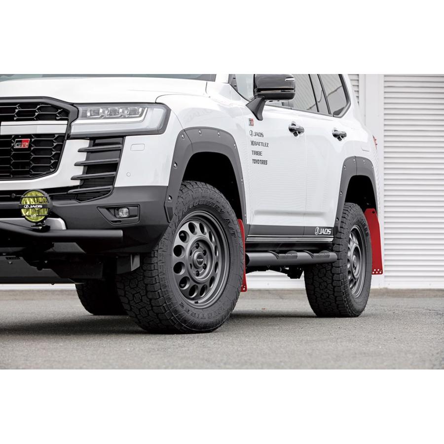 JAOS サイドステップ ブラック ランドクルーザー 300系 VX / AX / GX